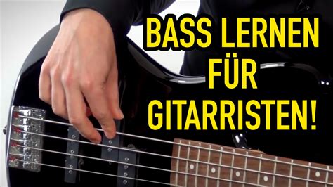 bass spielen schwerer als gitarre